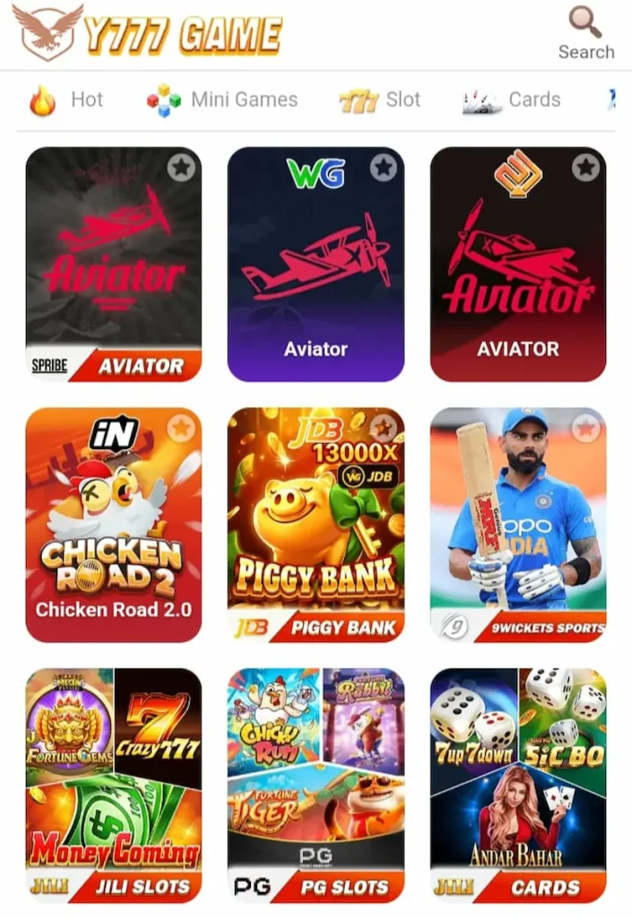 Y777 Game 